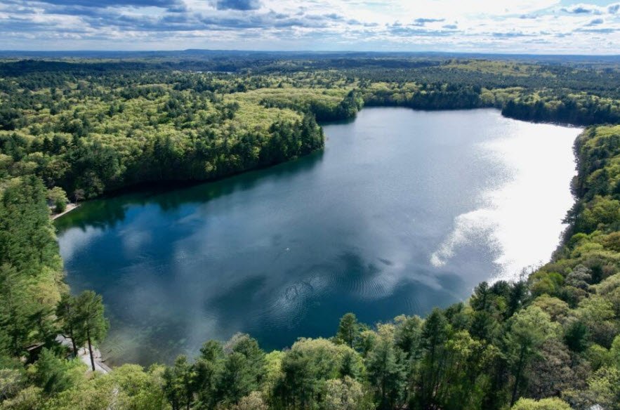 Walden Pond, Massachusetts, USA